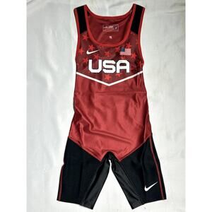 NEW Team USA Nike Red Singlet Official Licenced Product Size YL